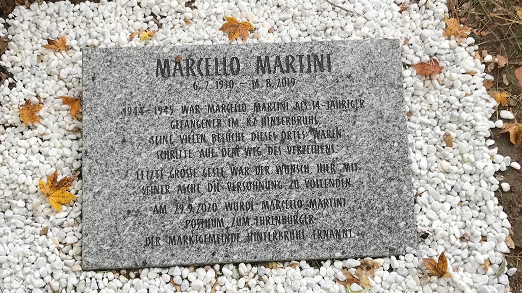 Hinterbruhl cittadinanza onoraria a Marcello Martini